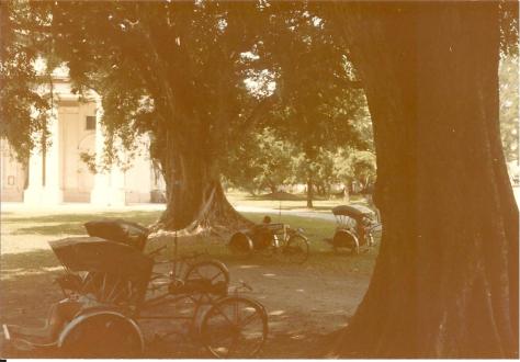 Rickshaw-wallahs resting in sun Georgetown 1985 001