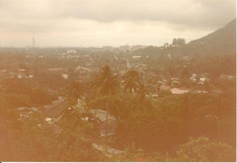 View from Penang Hill over Georgetown 001