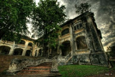 Abandoned Colonial  Mansion